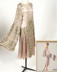 1920 Style, Vestidos Retro, Jeanne Lanvin, History Fashion