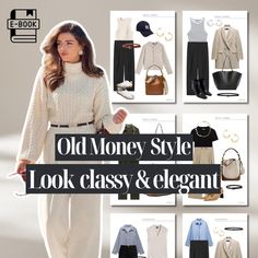 Old Money Style Women Classy Aethetics 70 Outfit Ideas Ebook - Etsy Rich Mom Fashion, Outfit Ideas For Women Over 50 Casual, Old Money Plus Size Outfits, Corporate Capsule Wardrobe, Old Money Style Women Classy, Over 60 Fashion Petite, Sophisticated Style Women, Capsule Wardrobe Plus Size, Over 60 Fashion Classy