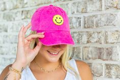 Customize your own hat with fun, glittery letter patches! These patches will be professionally made to last a lifetime! Icons on the hat are about 2 inches tall. Novelty Pink Hat With Letter Print, Casual Pink Hats With Logo Patch, Cute Pink Hats With Letter Print, Trucker Hat With Letter Patch, One Size, Pink Cap With Patches, United Monograms, Heart Socks, Long Sleeve Baseball Tee, Lilly Inspired