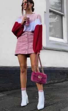 Holiday Outfits Women, Rock Punk, Pinterest Fashion, Gucci Bags, Outfit Casual, Holiday Outfits