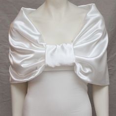 White Satin Wedding Shrug Bridal Shrug Bow Lace Capelet by boubo, $53.00 Lace Capelet, Bridal Shrug, Wedding Shrug, Couture Outfits, Baby Frocks Designs, Wedding Shawl, Frock Design, Collar Pattern, Satin Wedding