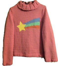 Kawaii Knitted Sweater, Red And Pink Sweater, Mabel Pines Sweaters, Fun Sweaters, Bucket List Ideas, Happy Clothes, Mabel Pines, Pink Jumper, I'm Grateful