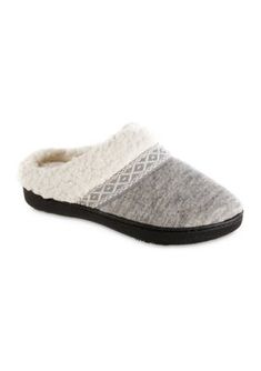 Designed with heathered knit uppers to provide cozy warmth and a cozy berber lining to keep you toasty on chilly winter evenings, these slippers from Isotoner are a must-have. Enhanced heel cushion for extra support Hoodback style slips on and off easily for on-the-go convenience Versatile indoor/outdoor outsole | Isotoner Women's Heather Knit Ada Hoodback Slippers, 6.5M-7M Slippers Online, Slipper Shoes, Womens Slippers, Heathers, Women's Accessories, Indoor Outdoor, Shoe Accessories, Slippers, Slip On