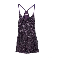 New! Maner Dress Womens Large Mini Sequin Short Sleeveless Stretch Lined Scoop  was just added to eBay. Check it out! #eBay #eBaySeller Purple Spaghetti Straps Tank Top For Party, Purple Summer Party Camisole, Summer Party Purple Camisole, Purple Camisole Tank Top For Party, Chic Sleeveless Camisole Dress For Party, Chic Camisole Sleeveless Party Dress, Chic Camisole Sleeveless Dress For Party, Spring Party Purple Camisole, Glamorous Sleeveless Summer Camisole