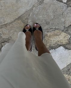 Cutest Shoes, Chanel Heels, Summer Heels, Shoe Inspo, Aesthetic Shoes, Shoe Closet, Dream Shoes, Vintage Chanel