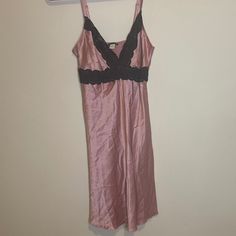 Cosabella Pink And Black Lace Slip Dress. Brand New Unworn Perfect Condition. Size Small. Made In Italy. Adjustable Straps. Elastic Black Lace Under Bust For Flattering Fit. Chic Pink Sleepwear For Spring, Pink Chic Loungewear Dresses, Chic Pink Loungewear Dress, Pink Feminine Sleepwear For Evening, Feminine Pink Sleepwear For Evening, Chic Pink Sleepwear For Party, Chic Pink V-neck Sleepwear, Pink Sleepwear For Spring Evenings, Pink Evening Sleepwear For Spring