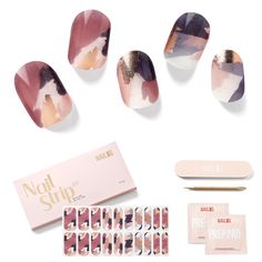 PRICES MAY VARY. 31MM EXTRA LONG GEL POLISH STRIPS - Nailog gel nail strips are longer and wider than other semi cured nail stickers. Designed to fit all nails. - One peice nail strip can be cut in half for two nails if your nails are short. HASSLE-FREE APPLICATION: With easy and fast DIY application and removal method, our semi cured gel nail wraps are suitable for both professional manicurists and beginners. Covenient nail art, designed for your beauty! SAFE & LONG LASTING - Made of 100% real Different Nail Shapes, Uv Nail Lamp, Gel Nail Strips, Nail Polish Stickers, Long Nail, Long Lasting Nails, Manicure Kit, Nail Length, Soft Gel