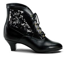 Victorian Shoes, Costume Boots, Granny Boots, Victorian Boots, Witch Boots, Lace Ankle Boots, High Heel Stiefel, Victorian Costume, Western Outfit