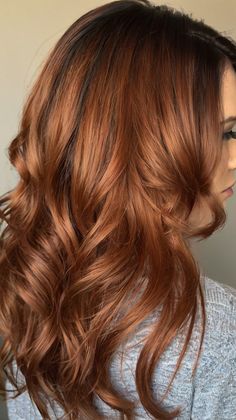 fall hair colors 2024 copper Blonde With Dark, Blonde With Dark Roots, Dark Roots, Fall Hair Color, Fall Hair Colors