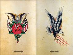 Tim Beck digital books Eagles by Tim Beck -DIGITAL Foil Stamp, Gemini Tattoo, Tattoo Signs, Traditional Tattoo Design