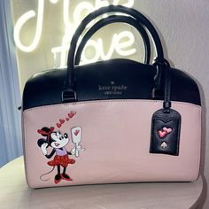 Worn A Couple Times. No Crossbody Strap (Lost It) Perfect Condition Minnie Mouse Bag, Kate Spade Minnie Mouse, Bags Kate Spade, Kate Spade Bags, Kate Spade Bag, Crossbody Strap, Minnie Mouse, Kate Spade, Bag Lady