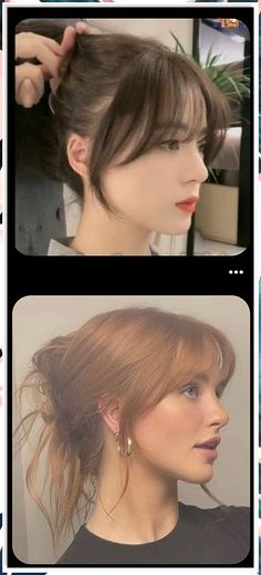 Looking to switch up your hairstyle? Check out these 10 trendy hair bangs styles for a fresh look! From blunt bangs to side-swept, find the perfect bangs style to complement your hair and face shape. Elevate your look with these chic and stylish hair bangs ideas today! Fountain Bangs, 90s Side Bangs Hairstyles, Fringe With Side Pieces, Wispy Bangs With Side Bangs, Hair Bangs Ideas Face Shapes, Trendy Bangs Haircut, Side Piece Bangs, Very Light Wispy Bangs, Bangs Swept To Side