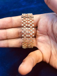 Close Setting Diamond Bangles, Diamond Bangle Design, Lehenga Style Saree, Antique Bangles, Bangle Diamond, Gold Bangles Indian, Bangle Design