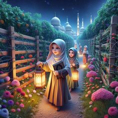 Ramadhan Vibes, Ramadan Cartoon, Ramadan Kareem Pictures, Islamic Cartoon, Allah Photo, Muslim Girls, Ramadan Kareem, Ramadan, Quick Saves