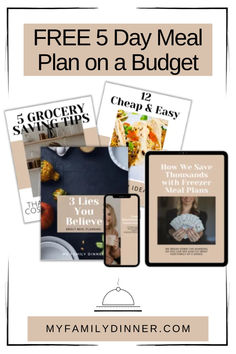 the 5 day meal plan on a budget