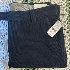 Brooks Brothers Pants - Navy Blue 32x32 Brand New, Never Worn W/ Tags! Blue Corduroy Bottoms With Pockets, Blue High Waist Corduroy Bottoms, High Waist Blue Corduroy Bottoms, Blue High-waist Corduroy Bottoms, Fitted Blue Corduroy Bottoms, Blue Corduroy Pants With Pockets, Corduroy Pants, Pants Color, Brooks Brothers