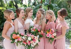 Soft pink hues and graceful designs make every bridesmaid shine. A perfect blend of elegance and charm to complement your special day’s love-filled ambiance. 🌷💕
#BridesmaidDress #WeddingInspiration Wedding Dresses Destination, Beach Wedding Dresses, Beautiful Wedding Flowers, Destination Wedding Dress, Pink Bridesmaid Dresses