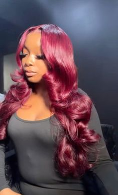 Jordan Year, Mall Outfit, Hair Styles To Try, Hairstyles Wigs, Wig Colors, Gorgeous Hair Color, Girl Hairstyle, Front Lace Wigs