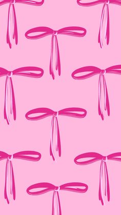 a pink background with ties on it