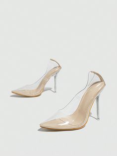 Step out in style with these Women's Transparent Pointed Toe Stiletto Heels Shallow Mouth High-heeled Shoes.These mesmerizing shoes are designed to elevate your fashionable ensemble to new heights.Crafted with precision and attention to detail, they are a stunning addition to any fashion-forward woman's wardrobe.The transparent upper material exudes sophistication, while the pointed toe adds a touch of elegance and enhances the overall feminine appeal.With every step you take, these stiletto hee Head Turning Outfits, Every Step You Take, Style And Grace, World Of Fashion, Shoe Collection, High Heel Shoes, In Style, Stiletto Heels, Fashion Forward