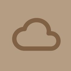 an image of a cloud on a brown background