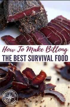 how to make bltong the best survival food