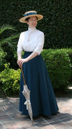 1900s Fashion, Period Outfit, Victorian Clothing, Retro Mode