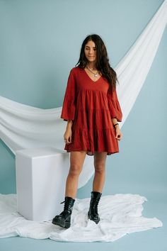 Weekend Brunch Dress – Coco McCall Shop Bell Dress, Brunch Outfits, Indie Dresses, Shopping Wishlist, Casual Summer Outfits For Women, Brunch Dress, Chic Sweaters, Weekend Brunch, Outfits Spring