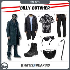 the boys billy butcher costume guide