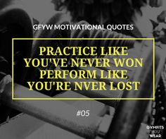 gym equipment with the words gw motivational quotes on it in yellow and black