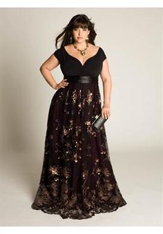 Lakshmi Beaded Gown | Plus Size Dresses | OneStopPlus Black And Gold Dress, Moda Curvy, Plus Size Gowns, Plus Size Prom, Sequin Prom Dresses, Evening Dresses Plus Size, Plus Size Prom Dresses, Beaded Gown, Plus Size Maxi