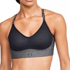 I Was Excited For This But Unfortunately Too Small. Great Quality And Breathable Design. Size Small. Great For Yoga, Workouts, Jogging Or Just Wearing As A Bra!! From The Company: -Light Support Sports Bra -Molded, Pu-Injected One-Piece Padding For Enhanced Comfort And Coverage -Mesh Panels Adds Breathability -Heatgear Fabric Delivers Superior Next-To-Skin Feel -Material Wicks Sweat And Quickly Driees -Abric : 87% Polyester / 13% Elastane Running Bra, Supportive Sports Bras, Sport Bra Top, Racerback Sports Bra, Soccer Training, Black Sports Bra, Under Armour Women, Sport Bra, Sports Bra Sizing