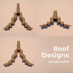 #minecraft #minecraftsurvival #minecraftbuilding Minecraft Roof Blueprints, Different Minecraft Roofs, Cute Roofs In Minecraft, Minecraft House With Tower Ideas, Interesting Minecraft Houses, Minecraft Roof Tutorial, Minecraft House Roof Designs, Roof Idea Minecraft, Roof Patterns Minecraft