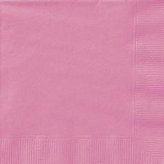 pink paper napkins on a white background