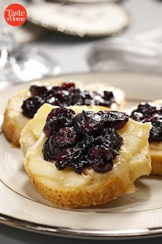 two pieces of bread with jam on them