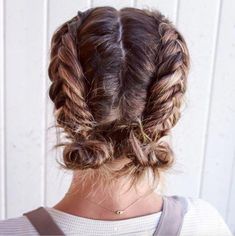 Hairstyle Youtube, Messy Braids, Short Braids, Back To School Hairstyles, Penteado Cabelo Curto, Cute Hairstyles For Short Hair, Hair Braids, Short Hairstyle, Blonde Bobs