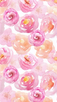 watercolor flowers on white background with pink and yellow petals in the foregrounds