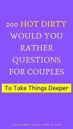 Would You Rather Questions are fun questions to ask your partner, questions for couples, and fun questions for friend. If you're looking for the best would you rather questions to ask your partner or friends, check out these 200 hot dirty would you rather questions for couples tp take things deeper. These are also would you rather questions for the best game nights, random would you rather questions, and funny questions to ask your boyfriend or husband Fun Relationship Questions, Funny Questions To Ask, Date Night Questions, Questions To Ask Your Partner, Boyfriend Questions, Partner Questions