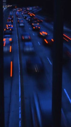 night, poster, blur, traffic, action, highway, motion, light, fast, road, vehicle, street, evening, illuminated, car Bright Neon Aesthetic, Film Phone Wallpaper, 90s Sci Fi Aesthetic, Blurry Film Photography, Cinematic Photography Blue, Blue Hour Aesthetic Wallpaper, Cool Astethic, Shoegaze Aesthetic Wallpaper, Dark 80s Aesthetic