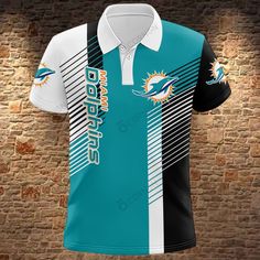 Miami Dolphins Polo T-Shirt 011 available in T-shirt, hoodie, tank top, longsleeve, multi color and size S M L XL XXL 3XL 4XL 5XL. Shipping from the US. Easy 30 day return policy - Shop now! 6.1-ounce, 100% cotton .Double-needle neck, sleeves and hem; Roomy Unisex Fit. Ash is 99% cotton, 1% poly; Sport Grey is 90% cotton, 10% poly; Dark Heather is 50% cotton, 50% polyester .Decoration type: Digital Print. Made by Gildan Casual Sports Polo Shirt With Sublimation Print, Green Casual Polo Shirt With Sublimation Print, Casual Green Polo Shirt With Sublimation Print, Cotton Polo Shirt With Graphic Print For Sports Season, White Graphic Print Polo Shirt For Sports Season, White Polo Shirt With Graphic Print For Sports Season, Casual Crew Neck Polo Shirt For Sports Events, Casual Polo Shirt With Crew Neck For Sports Events, Casual Multicolor T-shirt With Team Name