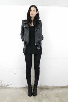 56f9f88906aebf4ad985aaec7fa01313desc54412152ri Unisex Jacket, Mode Inspo, Black Leather Jacket, Mode Vintage, Looks Style, Mode Inspiration