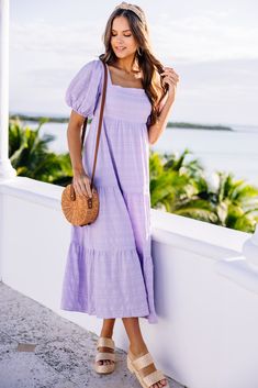 Think About It Lavender Purple Midi Dress – Shop The Mint Lavender Maxi Dress Casual, Lavender Dress Outfit, Lavender Maxi Dress, Maxi Vestidos, Light Purple Dress, Skirt Outfits Summer, Latina Outfit, Purple Maxi Dress, Purple Midi Dress