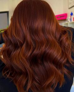 Mahogany Copper Hair Color, Ginger Hair Dark, Dimensional Dark Copper Hair, Deep Copper Hair Color Dark Auburn, Dark Red Copper Hair Color, Dark Red Hair Pale Skin, Copper Mahogany Hair, Brick Red Hair