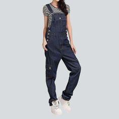 Introducing our cargo women's denim overall from the 2023 Autumn Collection ââ‚?the perfect embodiment of nostalgia and contemporary style!Why You Need TheseThese 90s-inspired denim overalls are crafted to channel your inner free-spirited fashionista. With a retro stonewashed look and a free fit. these overalls are sure to take you back in time with a fashionable twist. The unique details of these overalls make them stand out amongst the crowd. such as the cargo pockets. suspenders. and buttons Trendy Cargo Style Overall Jumpsuits And Rompers, Fall Cargo Style Overalls, Casual Jumpsuits And Rompers With Cargo Pockets For Fall, Casual Cotton Cargo Jumpsuits And Rompers, Utility Denim Cargo Pocket Overalls, Utility Denim Overall With Cargo Pockets, Trendy Cargo Pocket Overalls, Casual Cargo Style Overalls For Fall, Summer Denim Cargo Jumpsuit