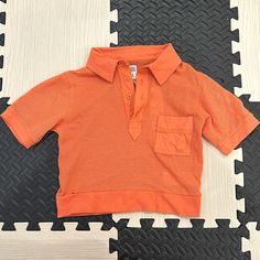 Questions? Leave A Comment Below! Affordable Orange Urban Outfitters Tops, Polo Orange, Orange Crop Top, Urban Outfitters Tops, Crop Top, Urban Outfitters, Crop Tops, Womens Tops, Orange