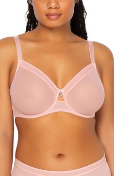 Solid Color Light Support Underwire Nursing Bra, Fitted Underwire Nursing Bra With Light Support, Underwire Nylon Bra With Light Support, Nylon Underwire Bra With Light Support, Underwire Mesh Bra With Padded Cups, Mesh Underwire Bra With Padded Cups, Pretty Lingerie, Bras And Panties, Bra Set