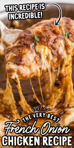 this recipe is incredible the very best french onion chicken recipe