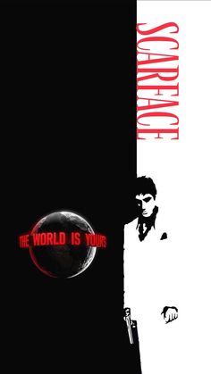 Un fondo de Pantalla de Scarface Scar Face Wallpaper Iphone, Scare Face Wallpaper, Tony Montana Pfp, Scar Face Wallpaper, Scarface Drawing