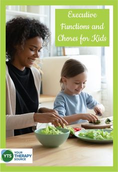 How can you help children with executive functions by using chores for kids? What does the research say? Executive Functions, Executive Functioning, Chores For Kids, Can You Help, Occupational Therapy, Pediatrics