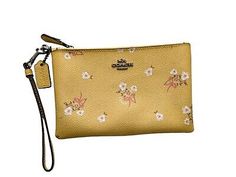 Spring Gift Wristlet With Wrist Strap, Elegant Spring Rectangular Wristlet, Elegant Rectangular Spring Wristlet, Elegant Rectangular Wristlet For Spring, Elegant Spring Wristlet For Everyday, Rectangular Wristlet As Spring Gift, Coach Spring Wristlet For Everyday, Rectangular Wristlet Gift For Spring, Rectangular Wristlet For Spring Gift